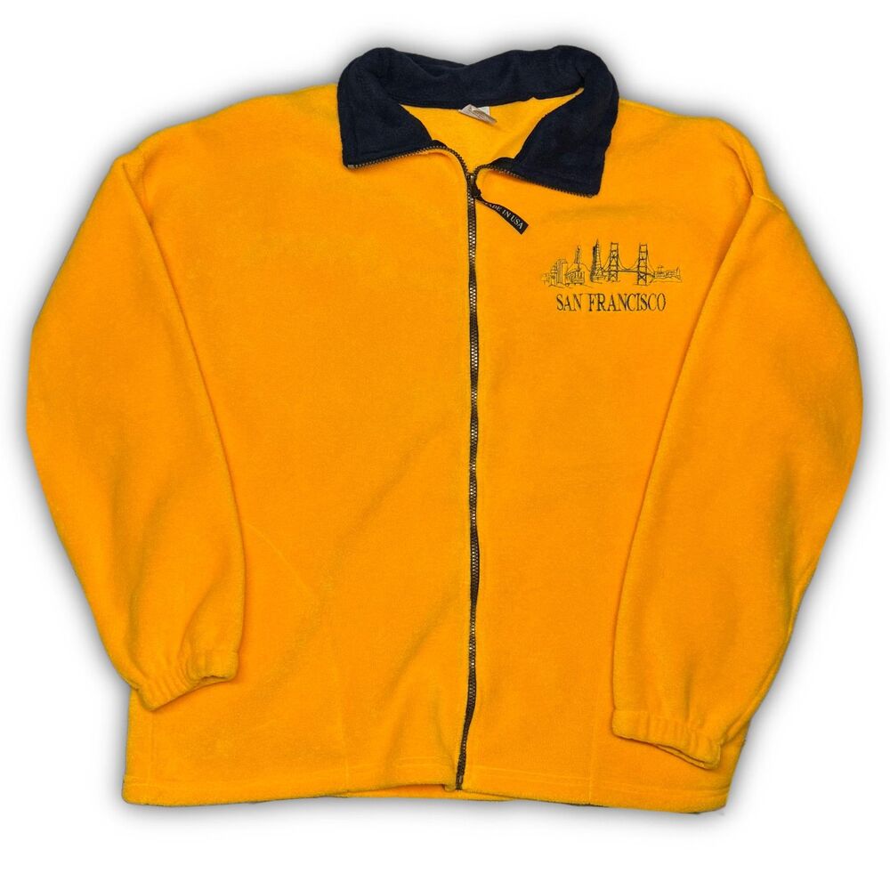 Vintage San Francisco "Made in USA" Embroidered Fleece XL